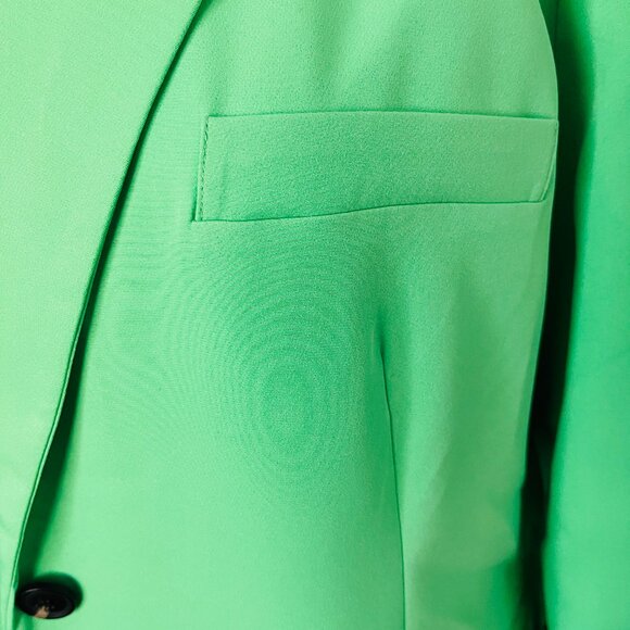 Bright Green Vera Moda Blazer - Picture 2 of 4
